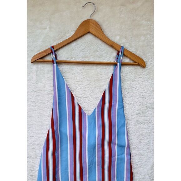 Lulus Set Sail Light Blue Multi Striped Tie-Back
Mini Dress - Picture 7 of 16